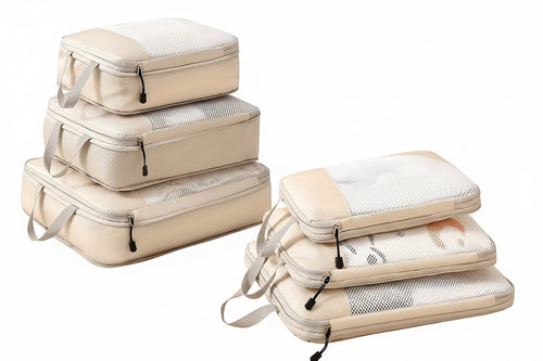 Compression Packing Cubes Set – Space-Saving Travel Organizers