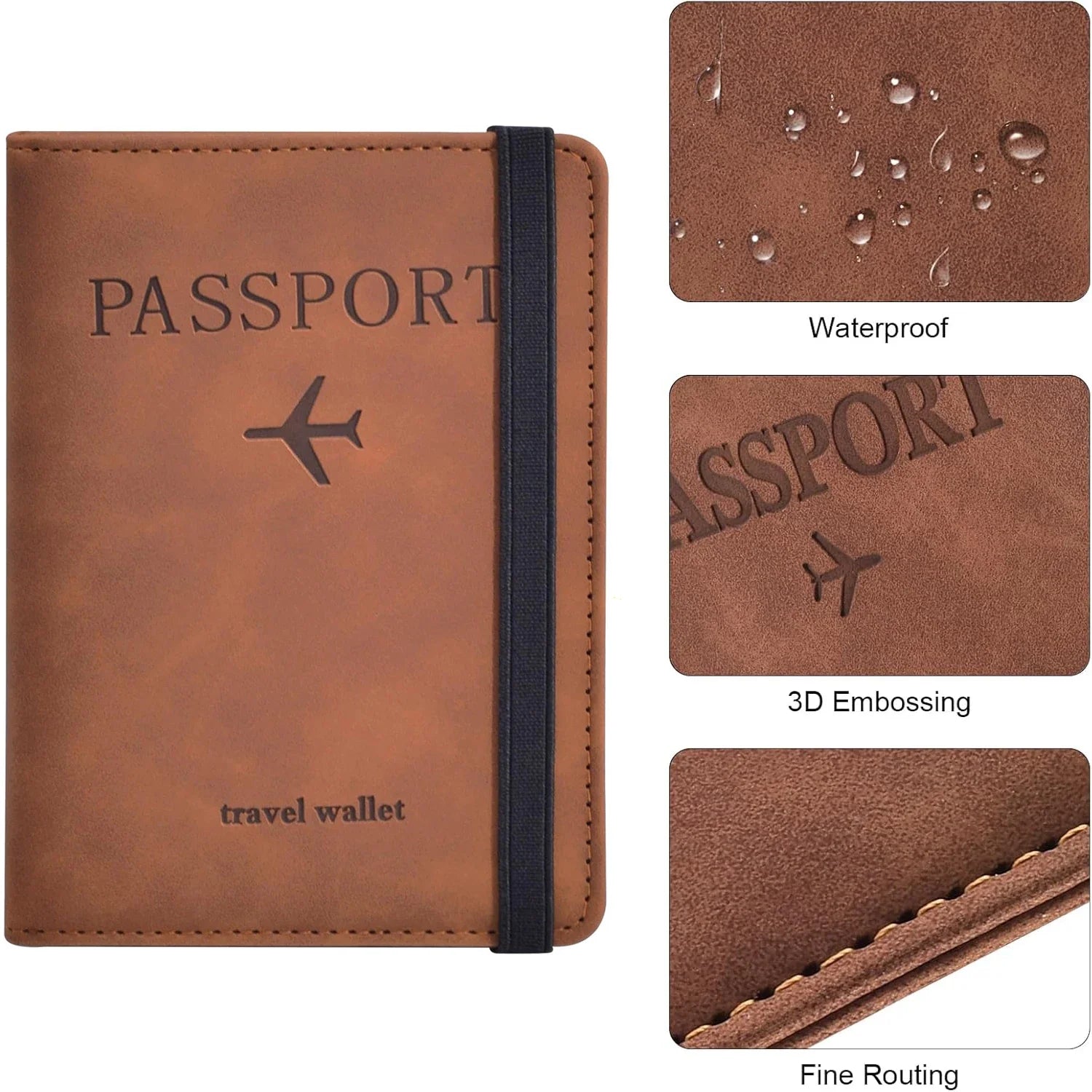 Passport Holder – Travel Document Organizer Wallet