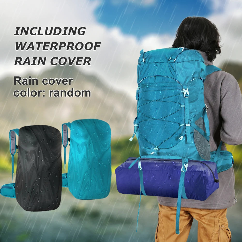 50L Adventure Travel Backpack